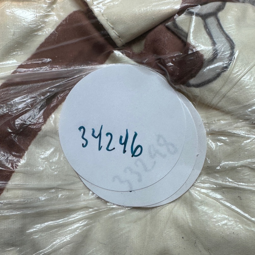 Ariat Jacket Womens Small Cream Equestrian Print 1/4 Zip Windbreaker 10007153 - Picture 10 of 10